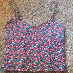 Floral Crop Top